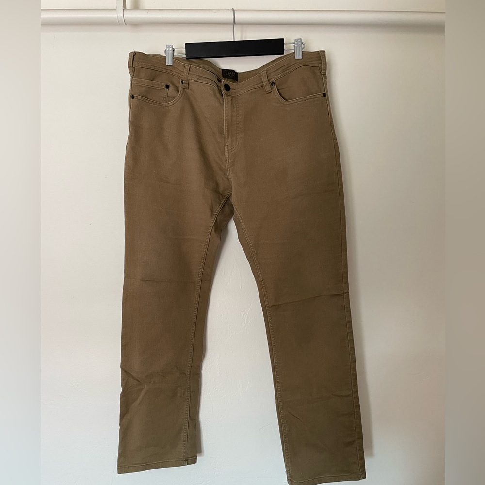 Jachs Chino Pants Men’s 40x32 Tan Beige Stretch